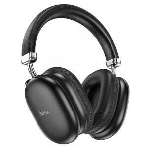 Hoco W35 Max Wireless Ακουστικά Stereo Joy V5.3 800mAh με υποδοχή Micro SD και AUX Μαύρα