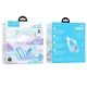 Hoco W42 Wireless Ακουστικά Stereo Cat Ears 400mAh MicroSD και AUX Crystal Blue