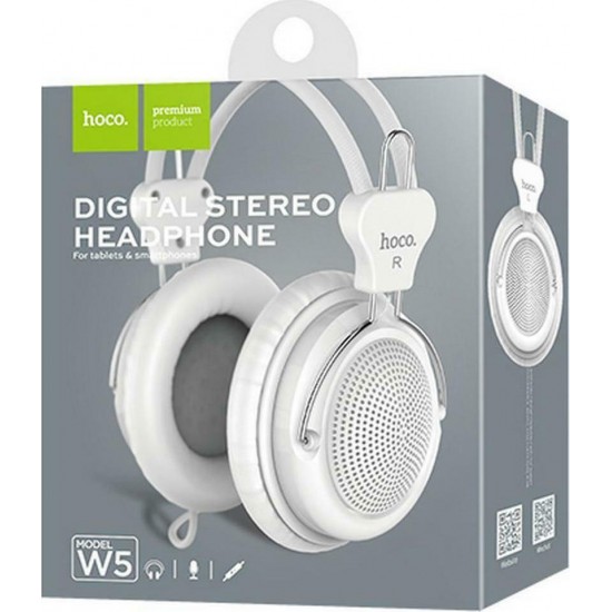 HOCO On-ear headphones - W5 white