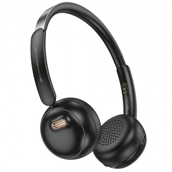 Hoco W62 verso retro bluetooth headphones , Μαύρο
