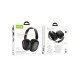 Hoco W73 Wireless Ακουστικά Stereo Graceful HiFi Audio v6.0 400mAh 45 Ώρες Ομιλίας AUX USB-C Μαύρα