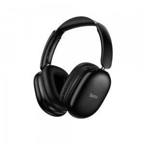 Hoco W73 Wireless Ακουστικά Stereo Graceful HiFi Audio v6.0 400mAh 45 Ώρες Ομιλίας AUX USB-C Μαύρα