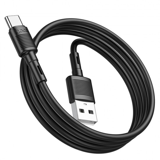 HOCO USB cable for Type C 3A Victory X83 1m black