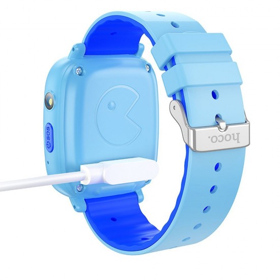 HOCO smartwatch for children with 2G talk function Y100 blue