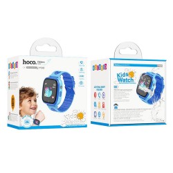 HOCO smartwatch for children with 2G talk function Y100 blue