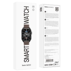 HOCO smartwatch / smart watch Y17 smart sport (possibility to connect from the watch) black