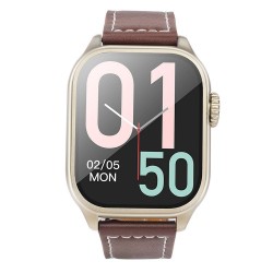 HOCO smartwatch / smart watch Y17 smart sport (possibility to connect from the watch) gold