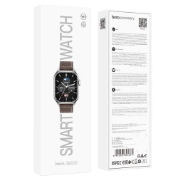 HOCO smartwatch / smart watch Y17 smart sport (possibility to connect from the watch) silver
