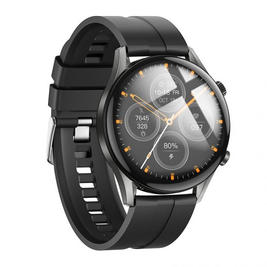 HOCO Y7 Pro Smartwatch with Talking Function Black