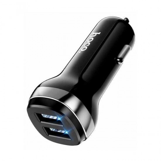 HOCO Car charger - Z40 2.4A 2 x USB black