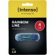 Intenso USB Stick 4GB 2.0 Rainbow Line Blue (3502450)