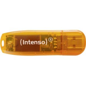 Intenso USB 2.0 Stick 64GB Rainbow Line Orange (3502490) 