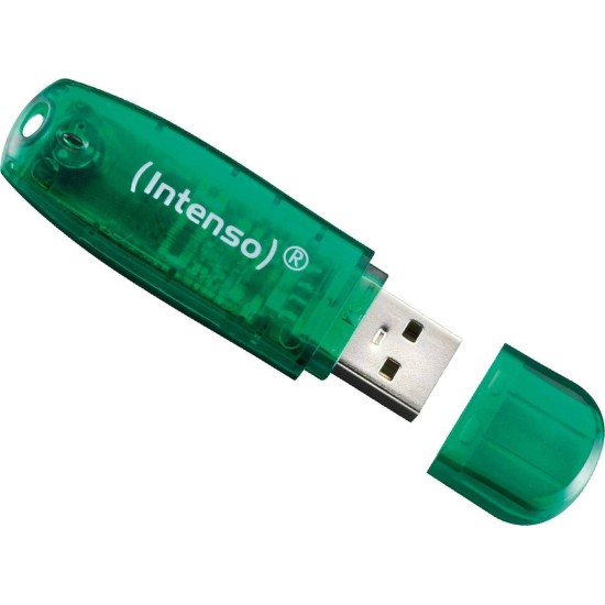 Intenso USB Stick 8GB 2.0 Rainbow Line Green (3502460)