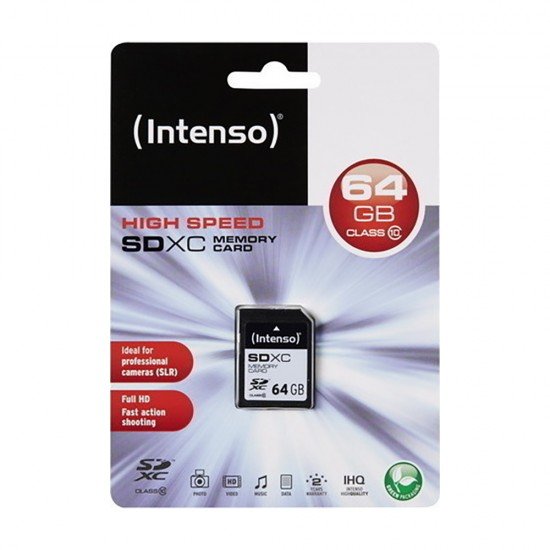 Intenso SDXC-Card 64GB Class 10 (3411490) (NSO3411490)
