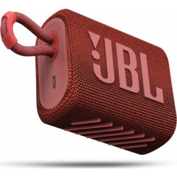 JBL GΟ3 PORTABLE BLUETOOTH SPEAKER RED
