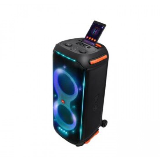 JBL Partybox 710, Bluetooth Party Speaker, IPX4, Wheels, Light Show, (Black)