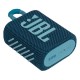 JBL GO3, Portable Bluetooth Speaker, Waterproof IP67, (Blue)