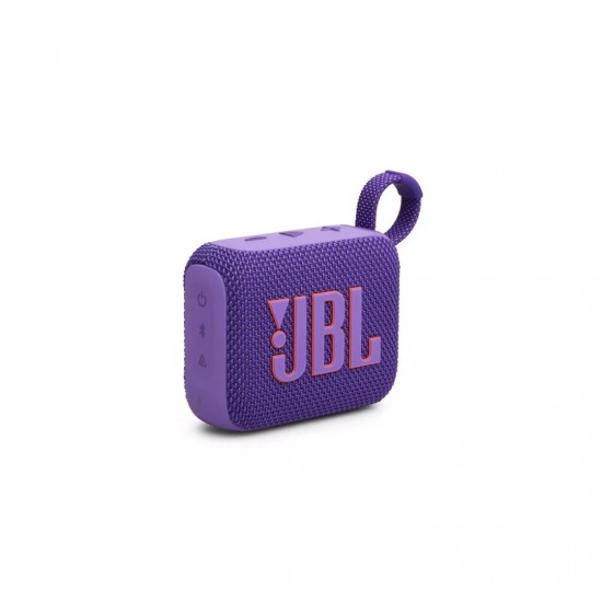 JBL GO4, Portable Bluetooth Speaker, Water/Dust proof IP67, (Purple)