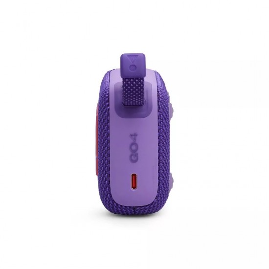 JBL GO4, Portable Bluetooth Speaker, Water/Dust proof IP67, (Purple)