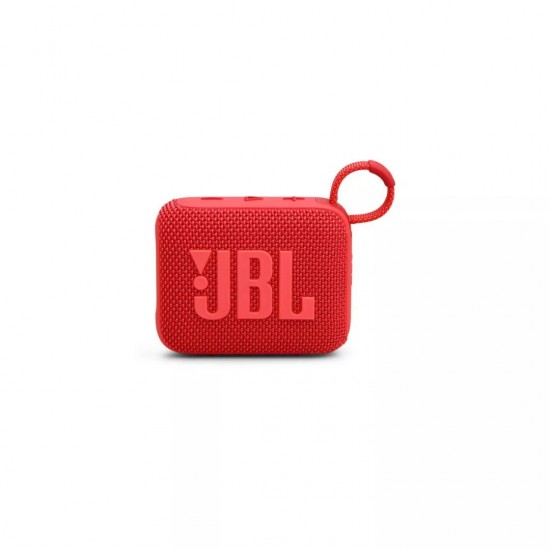 JBL GO4, Portable Bluetooth Speaker, Water/Dust proof IP67, (Red)