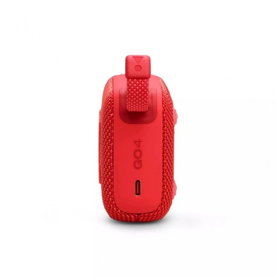 JBL GO4, Portable Bluetooth Speaker, Water/Dust proof IP67, (Red)