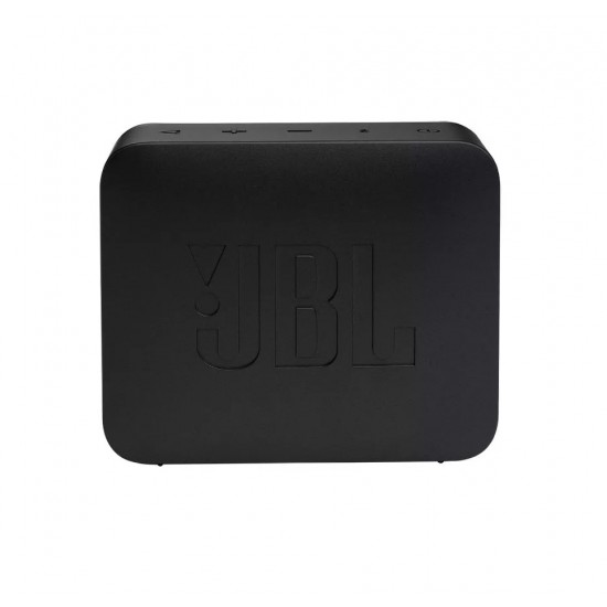 JBL GO Essential, Portable Bluetooth Speaker, Waterproof IPX7, (Black)