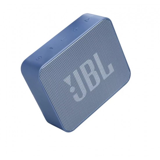 JBL GO Essential, Portable Bluetooth Speaker, Waterproof IPX7, (Blue)