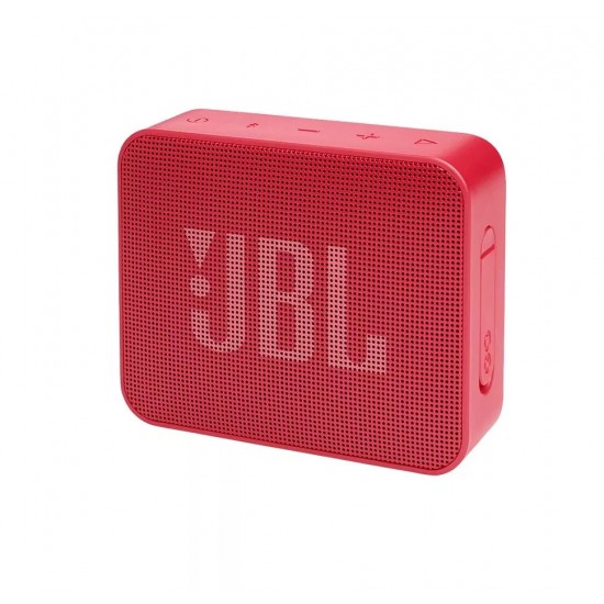 JBL GO Essential, Portable Bluetooth Speaker, Waterproof IPX7, (Red)