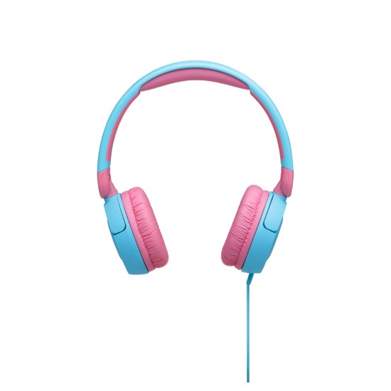 JBL JR310, On-Ear Headphones for Kids, Universal (Blue)