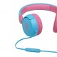 JBL JR310, On-Ear Headphones for Kids, Universal (Blue)