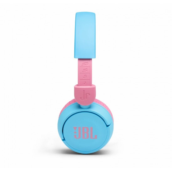 JBL JR310BT, On-Ear Headphones for Kids, Wireless (Blue)