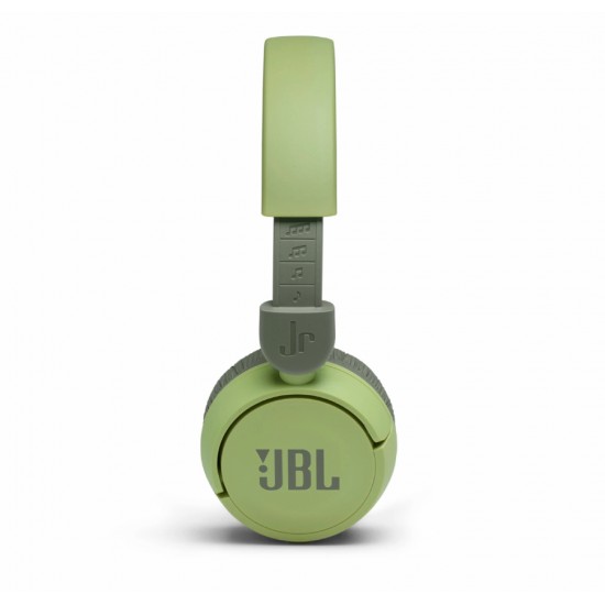 JBL JR310BT, On-Ear Headphones for Kids, Wireless (Green)