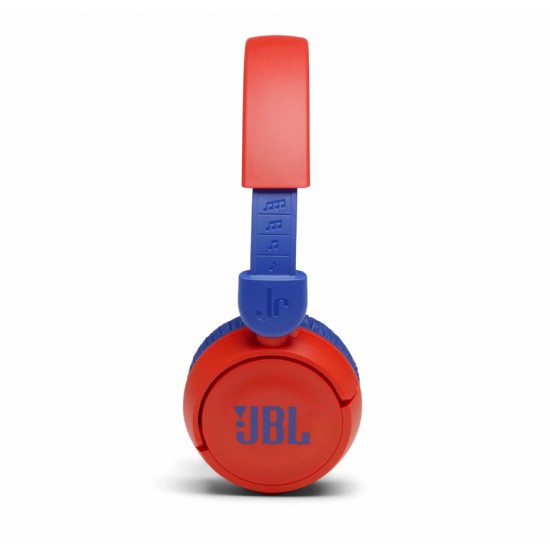 JBL JR310BT, On-Ear Headphones for Kids, Wireless (Red)