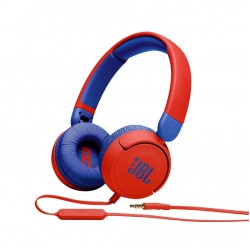 JBL JR310, On-Ear Headphones for Kids, Universal (Red)