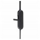 JBL Tune 125BT, Wireless In-Ear with 3-button Mic/Remote (Black)