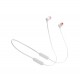 JBL Tune 125BT, Wireless In-Ear with 3-button Mic/Remote (White)