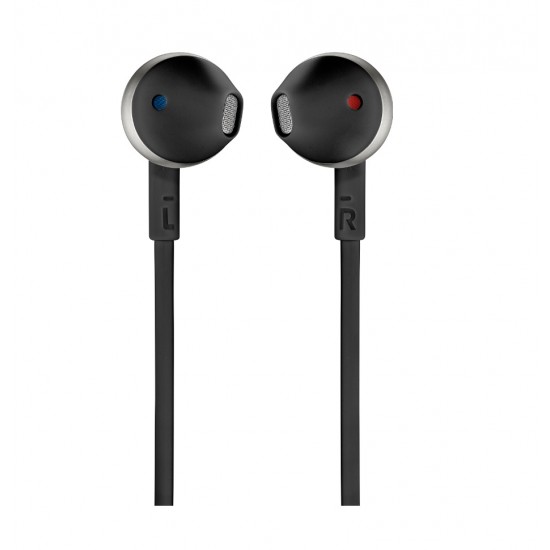 JBL T205, InEar Universal Headphones 1-button Mic/Remote (Black)