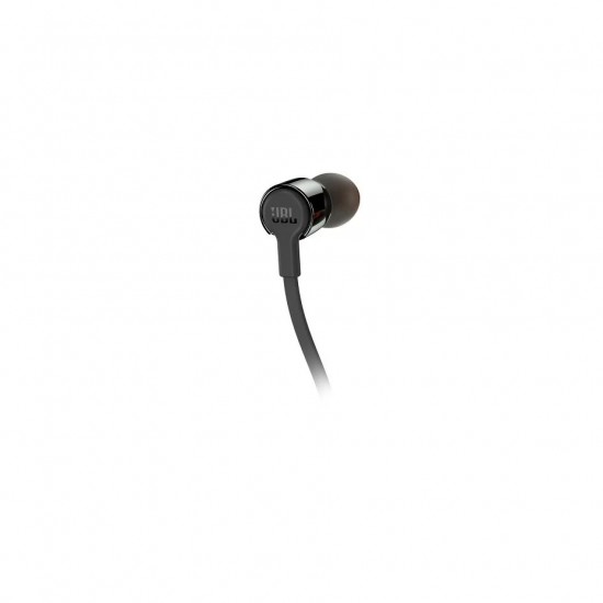 JBL T210, InEar Universal Headphones 1-button Mic/Remote (Black)