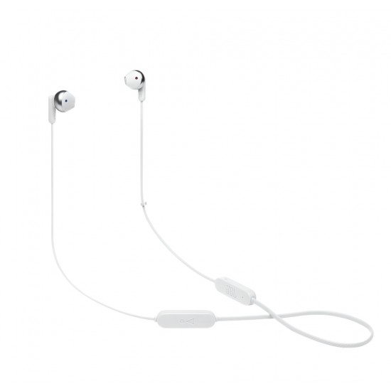 JBL Tune 215BT, Wireless EarBuds 3-button Mic/Remote (White)