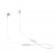 JBL Tune 215BT, Wireless EarBuds 3-button Mic/Remote (White)