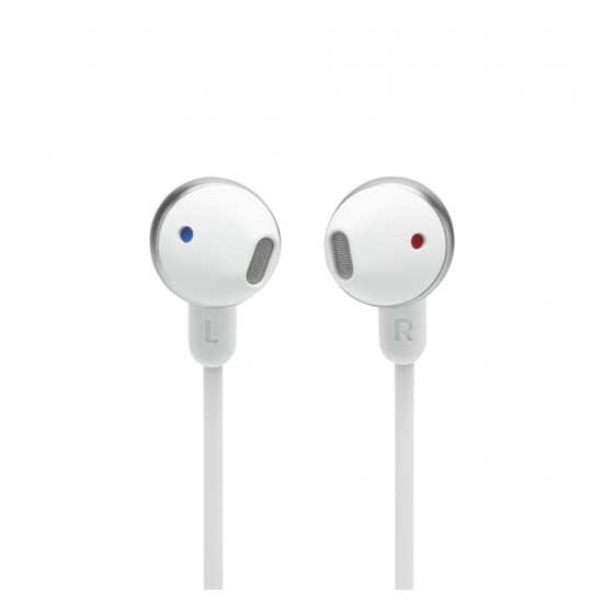 JBL Tune 215BT, Wireless EarBuds 3-button Mic/Remote (White)