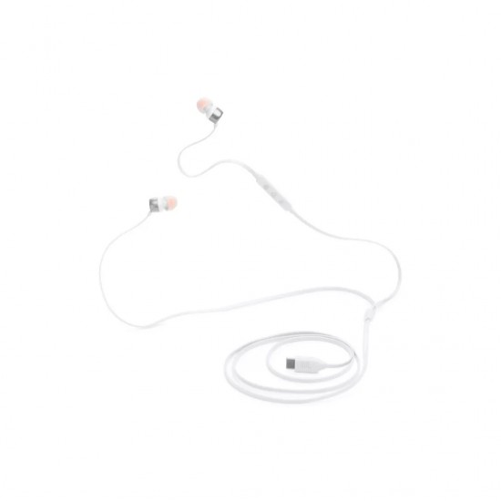 JBL Tune 310C, In-Ear Headphones, USB-C, Hi-Res, (White)