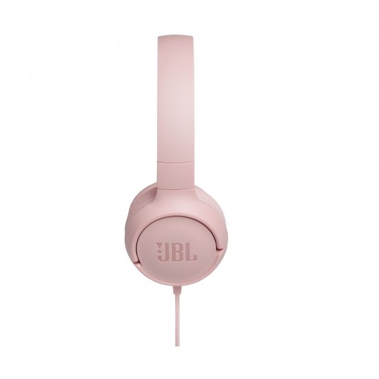 JBL Tune 500, OnEar Universal Headphones 1-button Mic/Rem (Pink)