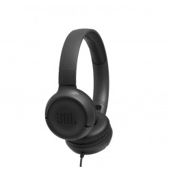 JBL Tune 500, OnEar Universal Headphones 1-button Mic/Rem (Black)