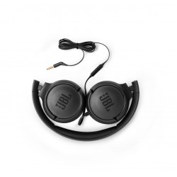 JBL Tune 500, OnEar Universal Headphones 1-button Mic/Rem (Black)