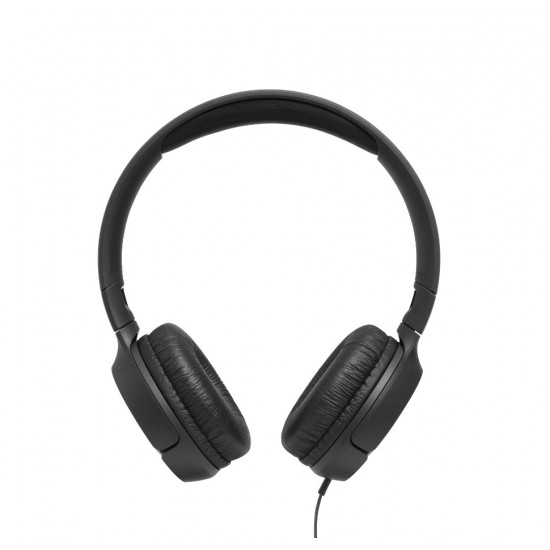 JBL Tune 500, OnEar Universal Headphones 1-button Mic/Rem (Black)