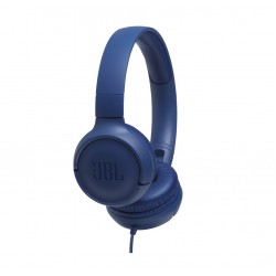 JBL Tune 500, OnEar Universal Headphones 1-button Mic/Rem (Blue)