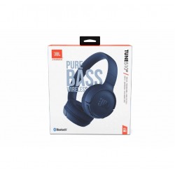JBL Tune 510ΒΤ, On-Ear Bluetooth Headphones w Earcup control (Blue)