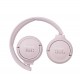 JBL Tune 510ΒΤ, On-Ear Bluetooth Headphones w Earcup control (Rose)