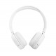 JBL Tune 510ΒΤ, On-Ear Bluetooth Headphones w Earcup control (White)